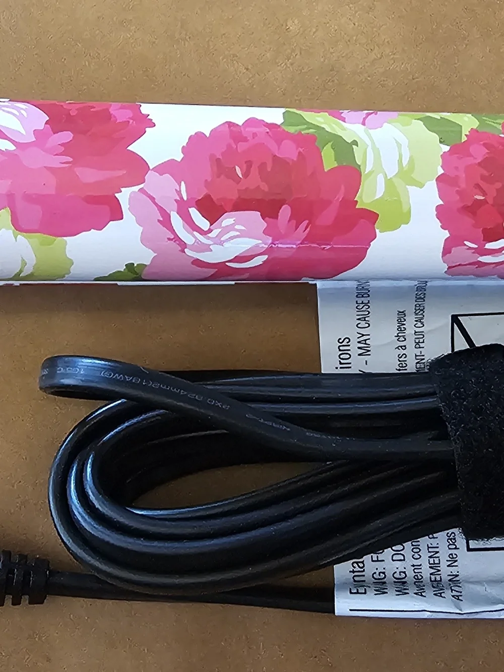 CHI, Pink Floral Ceramic Hair Straightener - 410°F Digital Plate